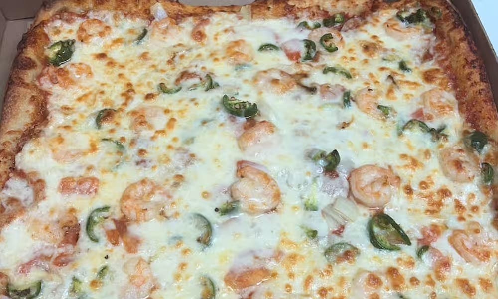 12" Medium Sicilian Spicy Shrimp.