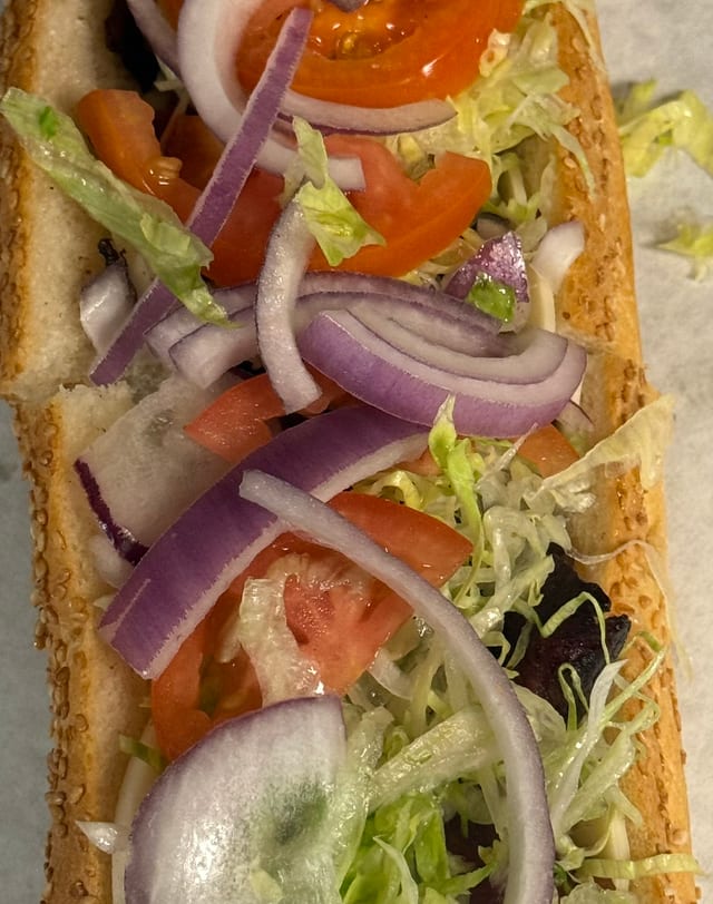 B L T Hoagie.