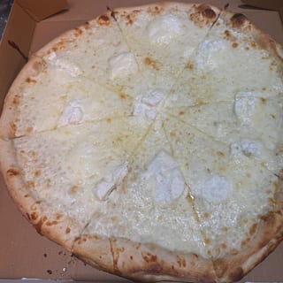 10" Small White Plain